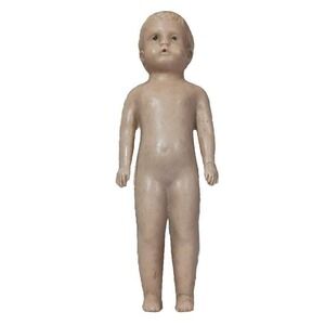 Vintage 1940s Irwin Celluloid Doll – 4" Miniature Rigid Plastic Figure – READ